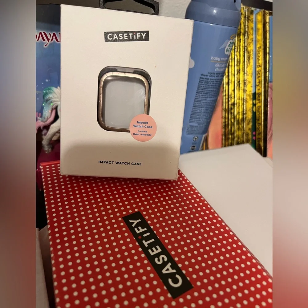 Casetify impact case rosegold 41mm